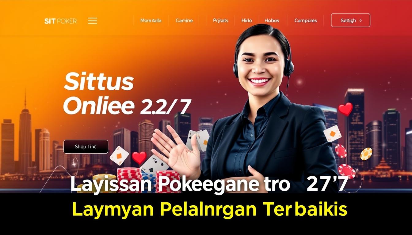 Situs Poker Online 24/7 Dengan Layanan Pelanggan Terbaik