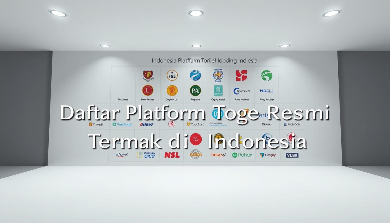 Daftar Platform Togel Resmi Terbaik di Indonesia